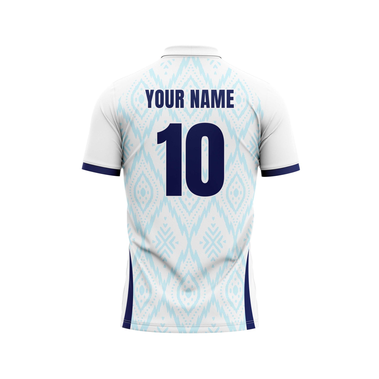 Blue Eye Cricket Custom Jersey Without Trackpant Half Sleeve Honeycomb