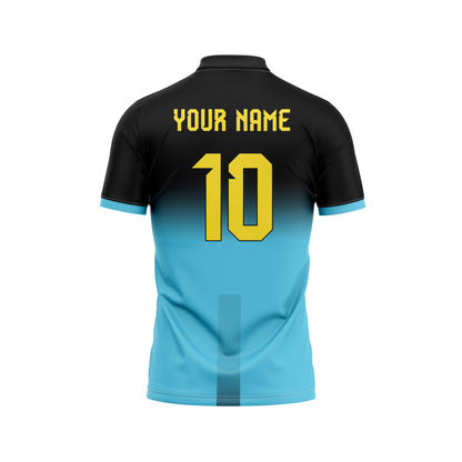 Morning Frost Cricket Custom Jersey Trackpant With Logo Print Half Sleeve Jacquard