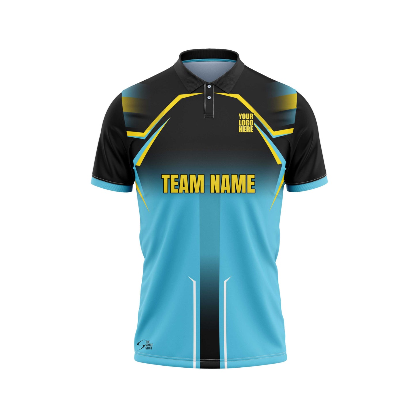 Morning Frost Cricket Custom Jersey Trackpant With Logo Print Half Sleeve Jacquard