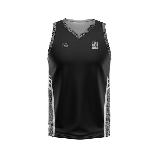 Black Viper Basketball Custom Jersey Without Shorts Jacquard