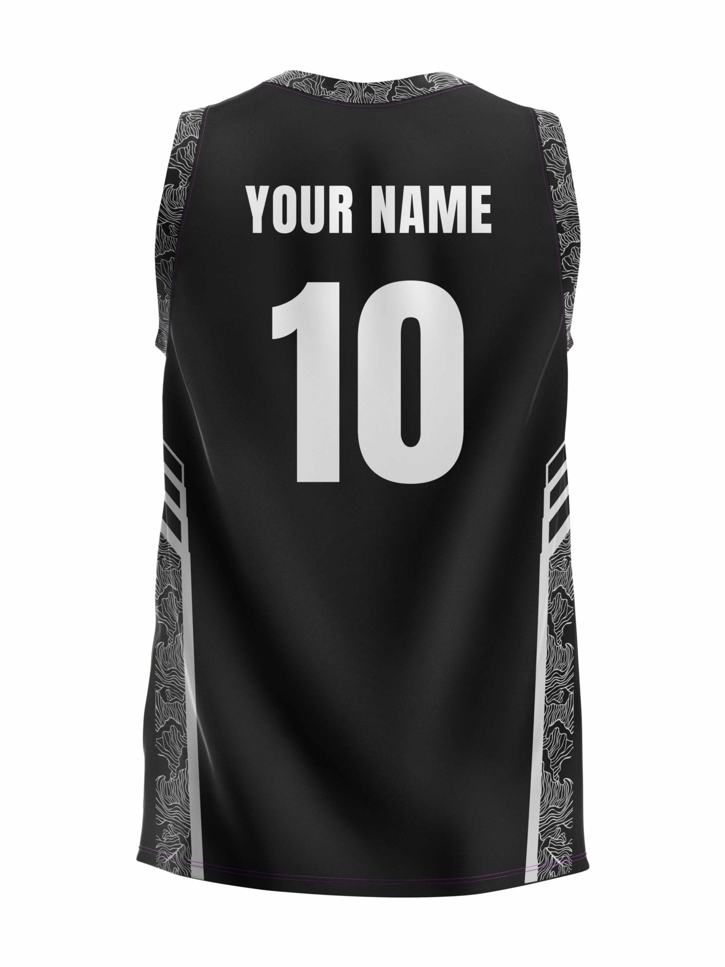 Black Viper Basketball Custom Jersey Without Shorts Jacquard