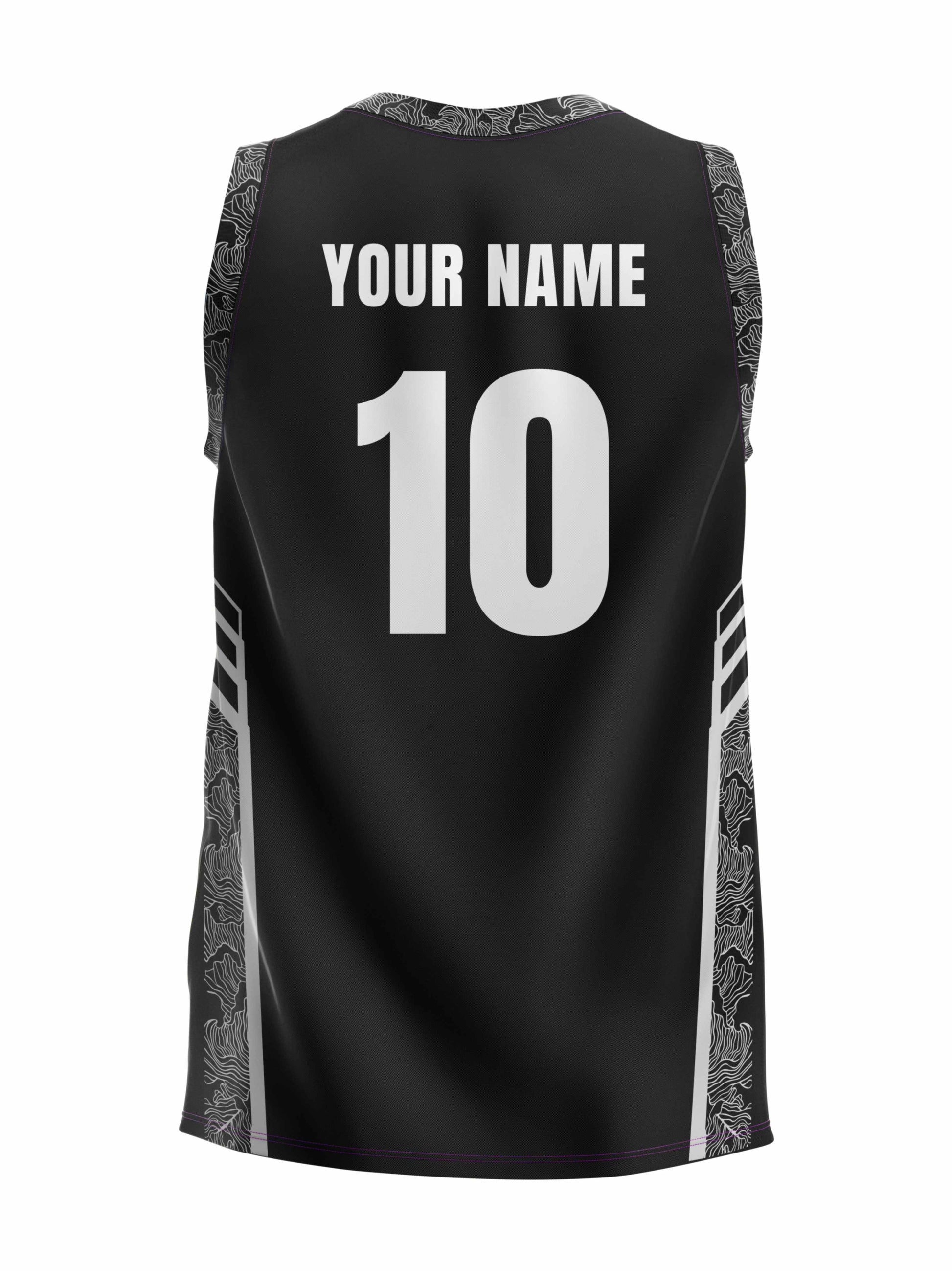Black Viper Basketball Custom Jersey Without Shorts Jacquard