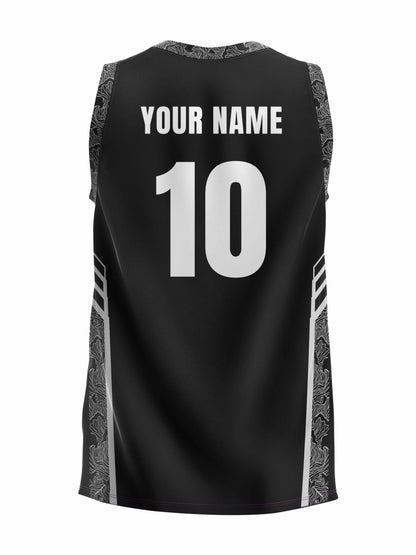 Black Viper Basketball Custom Jersey Without Shorts Jacquard