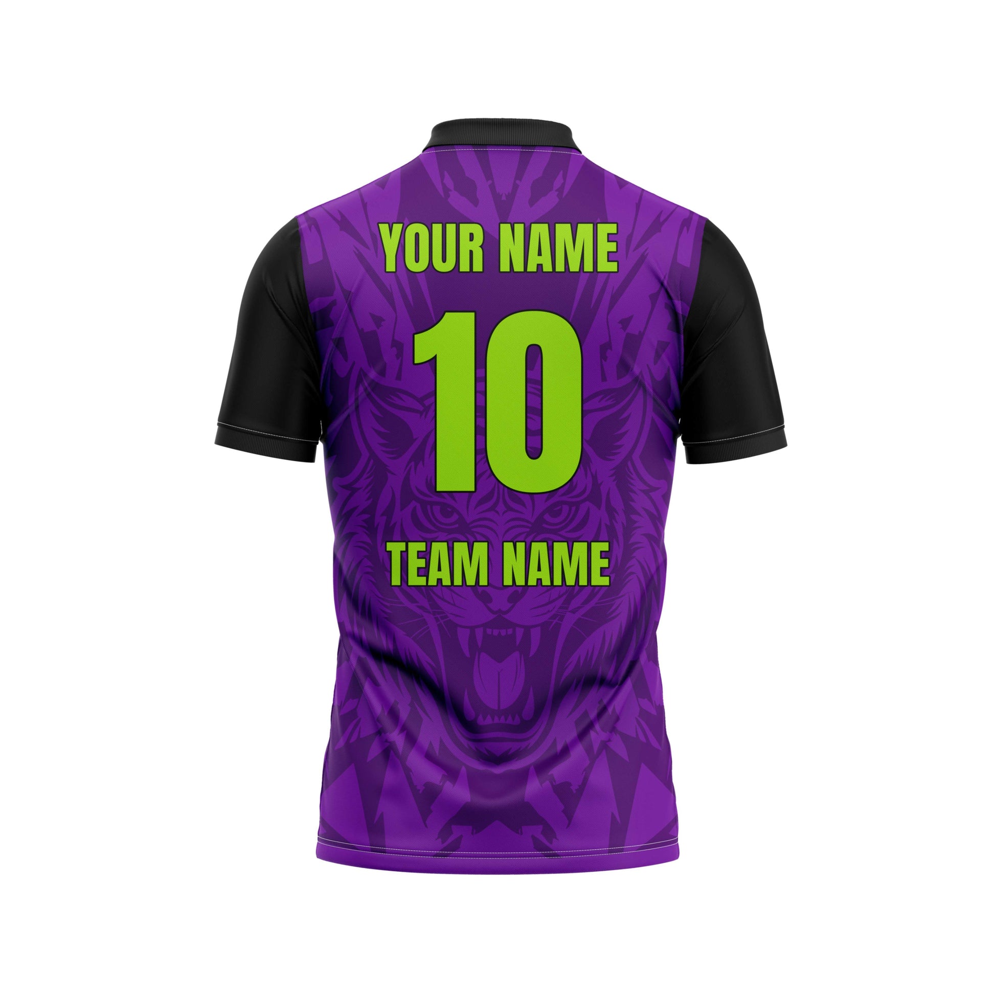 Purple Roar Cricket Custom Jersey Trackpant With Logo Print Cot Net