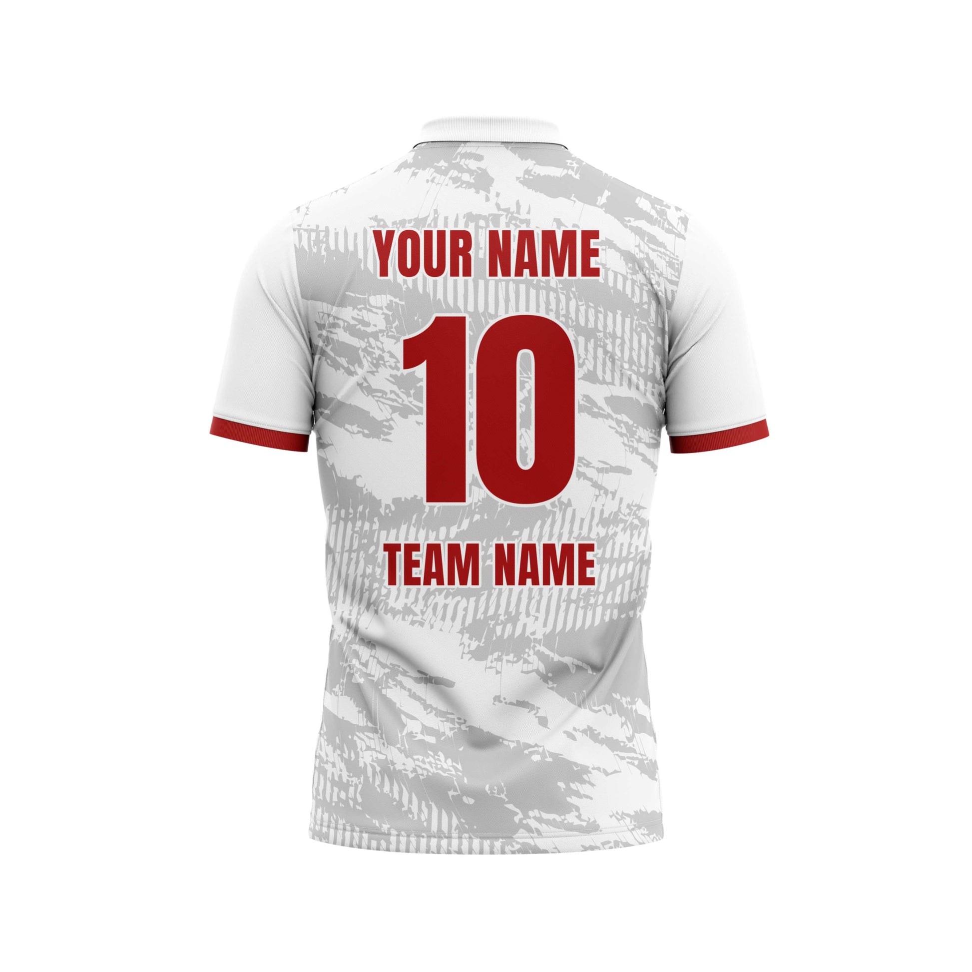 Red Bull Cricket Custom Jersey Without Trackpant Jacquard