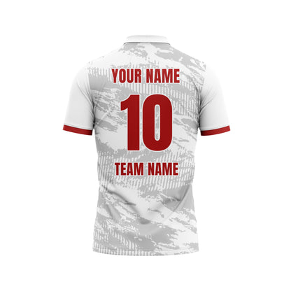 Red Bull Cricket Custom Jersey Without Trackpant Jacquard