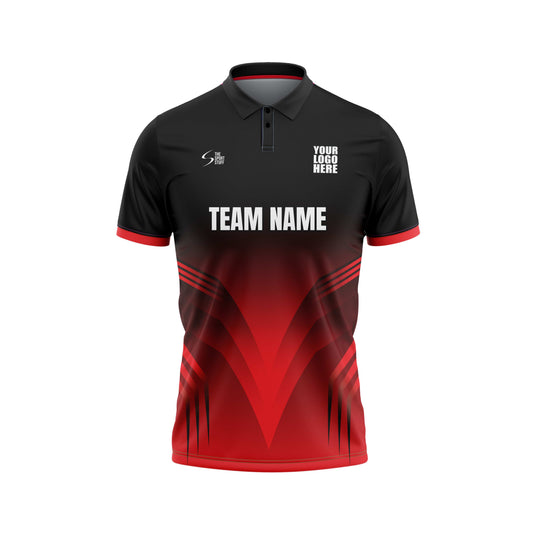 Red Claw Cricket Custom Jersey Without Trackpant Jacquard