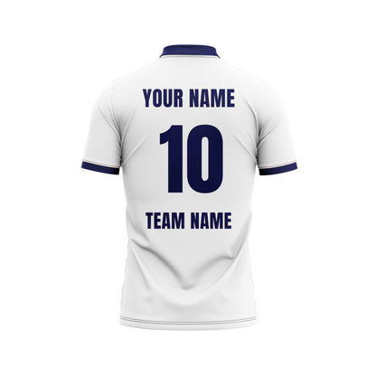 Blue Kites Cricket Custom Jersey Without Trackpant Cot Net