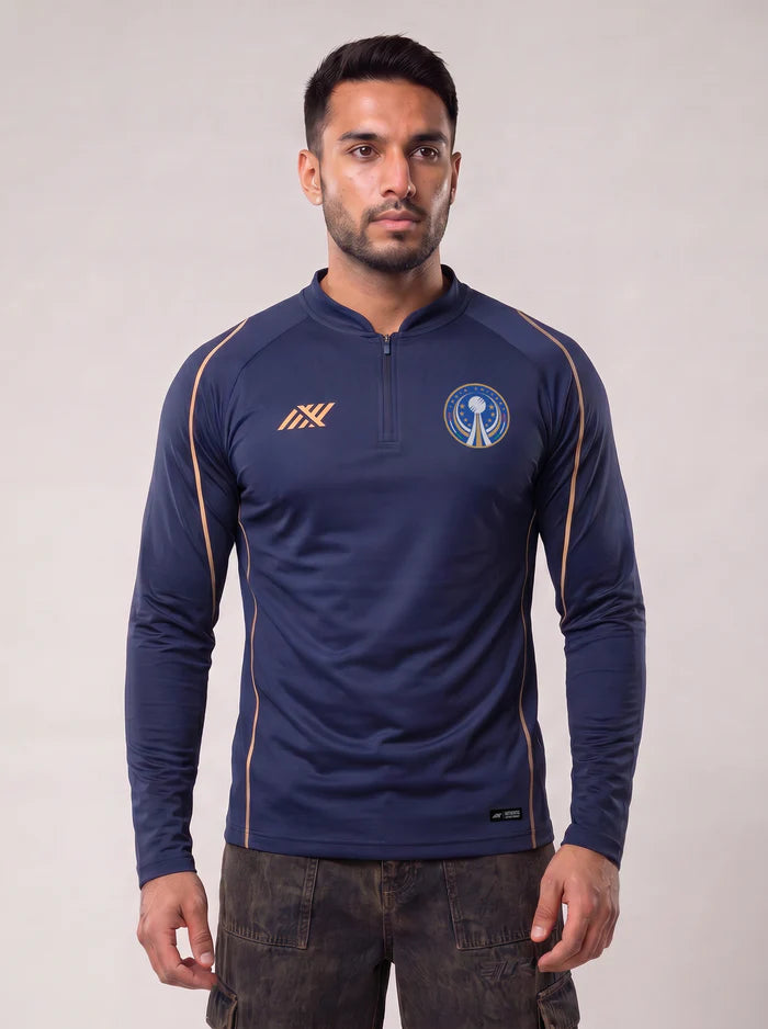 POWERPLAY HALF ZIP TOP