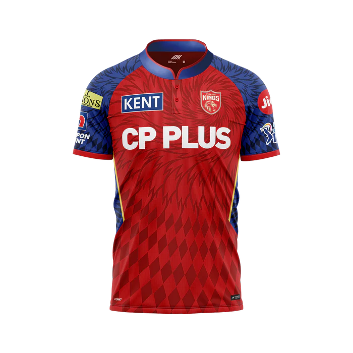 PBKS FAN JERSEY HALF SLEEV