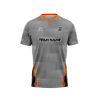Philippine Orange Football Custom Jersey With Shorts Half Sleeve Jacquard