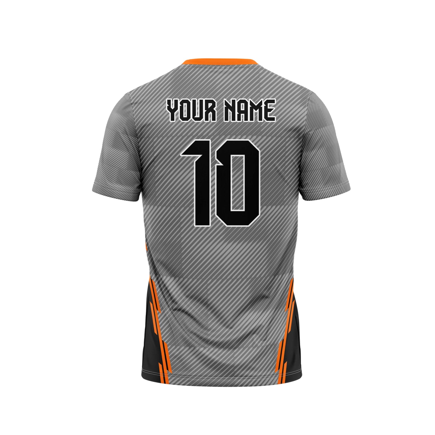 Philippine Orange Football Custom Jersey With Shorts Half Sleeve Jacquard